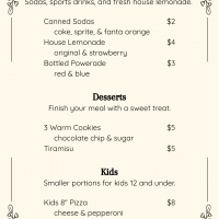 Menu page 2